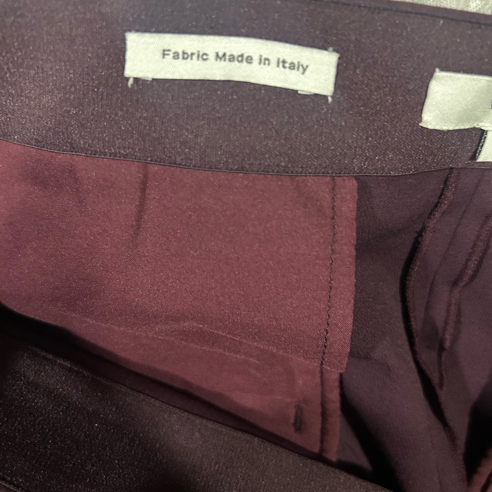 NEW Vince Mid Rise Pintuck Crop Flare Pant Size 14 - Picture 8 of 11